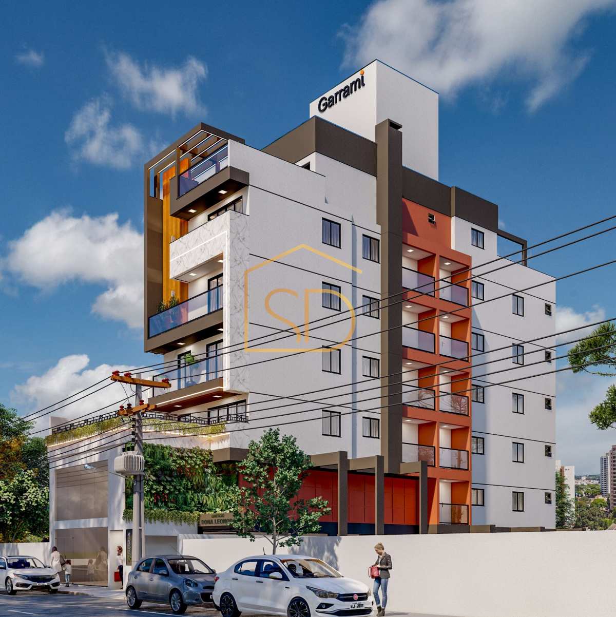 Lançamento Apartamento à venda, no Edifício Dona Leonora com 3 quartos 1 suíte , 81,80m² em São José dos Pinhais, Centro. - Solange Delfim Consultora de Imóveis