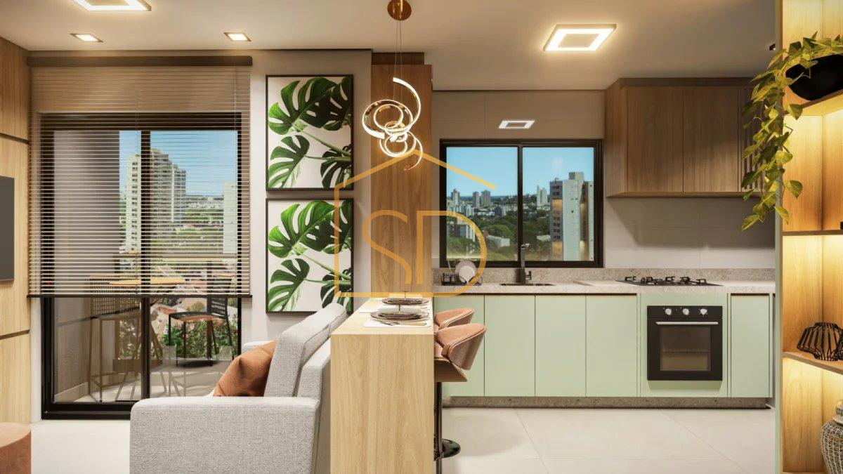 Apartamento Garden Novo com 1 quarto com Sacada , 72,87m², à venda em Curitiba, Cajuru - Solange Delfim Consultora de Imóveis