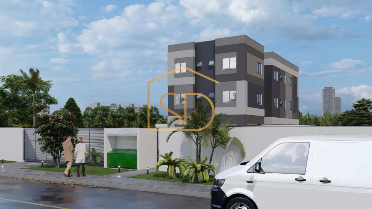 Apartamento Garden à venda em Curitiba, Cajuru, com 1 quarto, 21,03m² - Solange Delfim Consultora de Imóveis