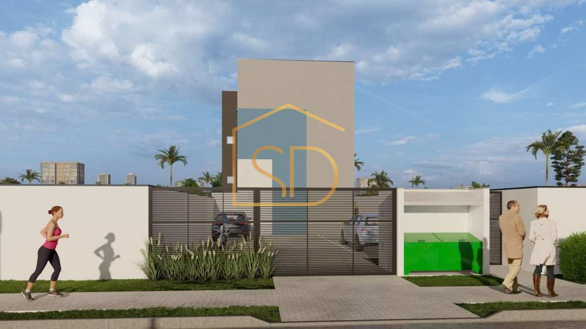 Apartamento Garden à venda em Curitiba, Cajuru, com 1 quarto, 26m² - Solange Delfim Consultora de Imóveis