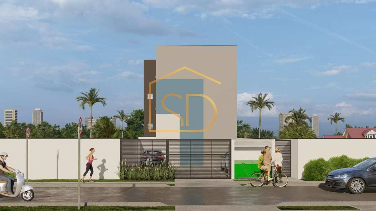 Apartamento Garden à venda em Curitiba, Cajuru, com 1 quarto, 26m² - Solange Delfim Consultora de Imóveis