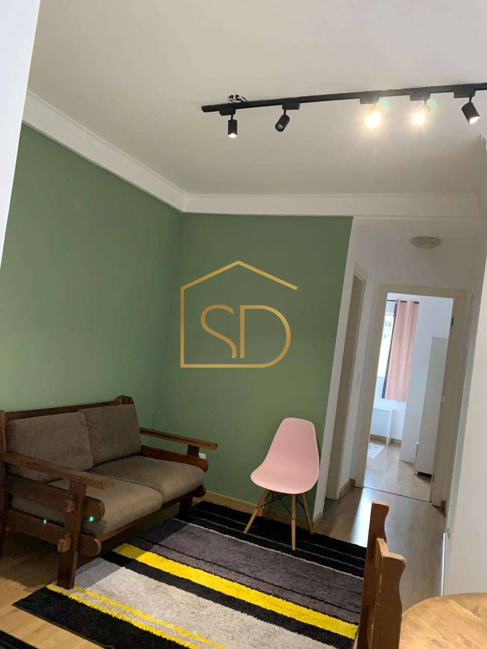 Apartamento mobiliado para alugar no Residencial Aristocrata Garden com 2 quartos  sendo 1 suíte em São José dos Pinhais, Aristocrata - Solange Delfim Consultora de Imóveis