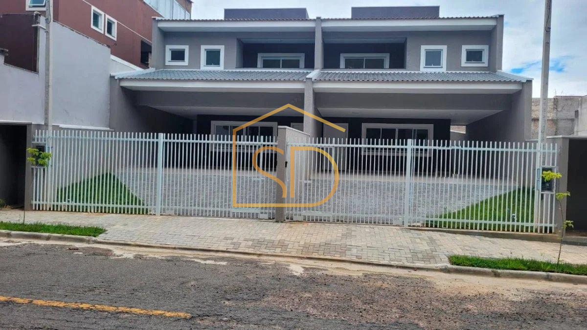 Excelente Sobrado Novo com 3 suítes, 300m² de terreno, à venda em São José dos Pinhais, Aristocrata