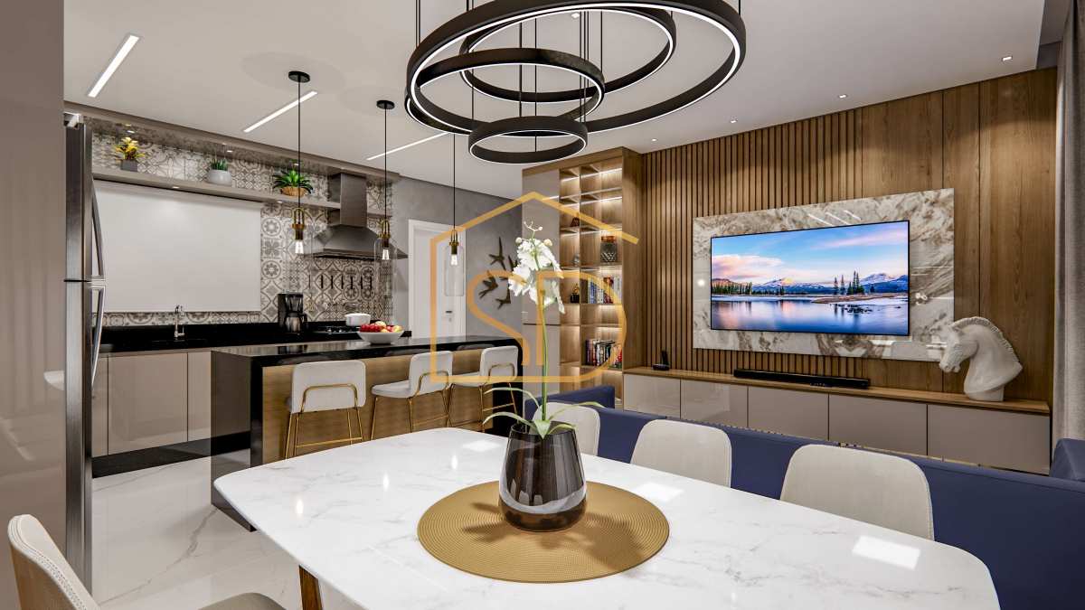 Lançamento Apartamento Garden à venda, no Edifício Dona Leonora com 3 quartos 1 suíte , 81,80m² em São José dos Pinhais, Centro. - Solange Delfim Consultora de Imóveis