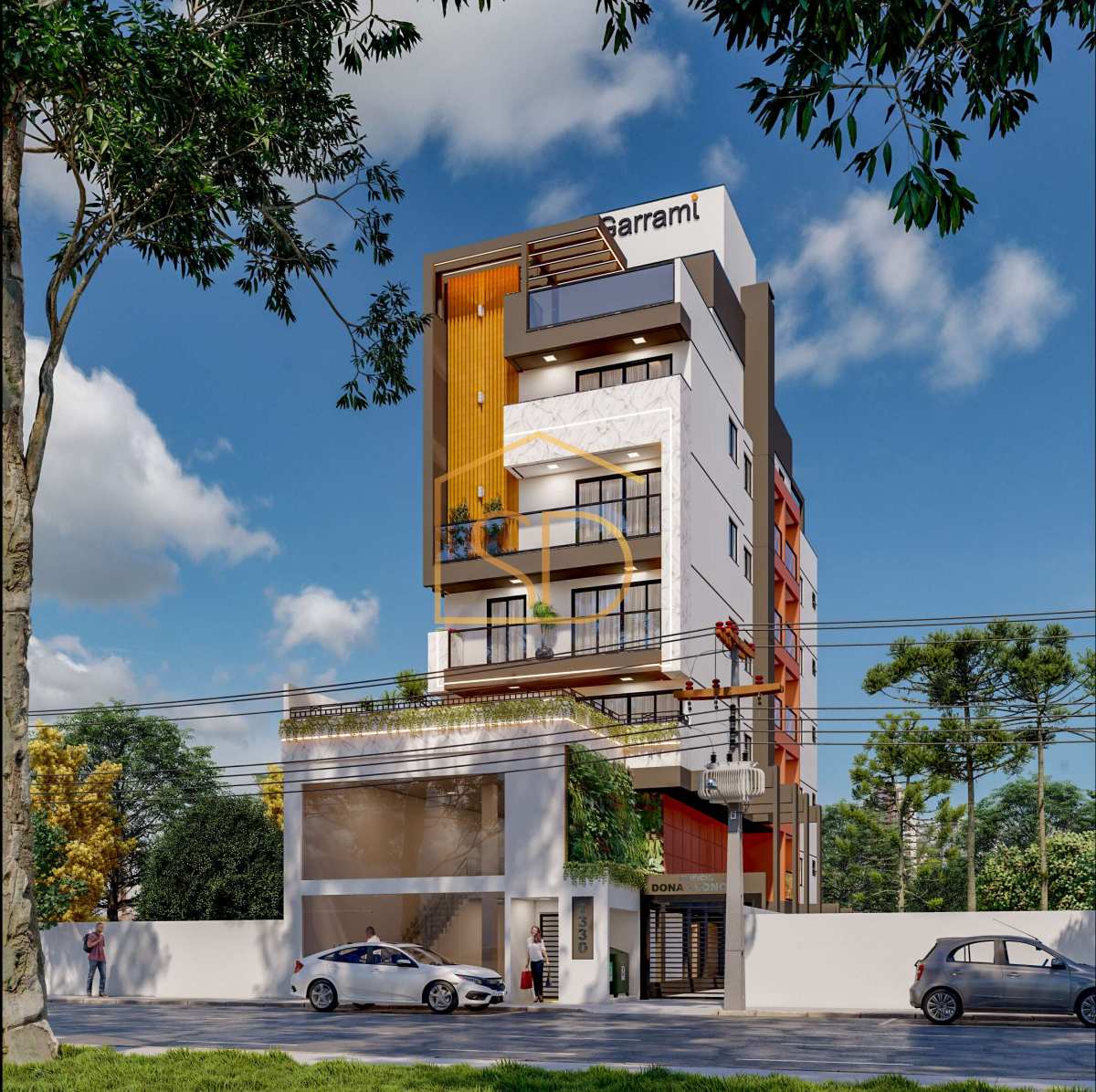 Lançamento Apartamento Garden à venda, no Edifício Dona Leonora com 3 quartos 1 suíte , 81,80m² em São José dos Pinhais, Centro. - Solange Delfim Consultora de Imóveis