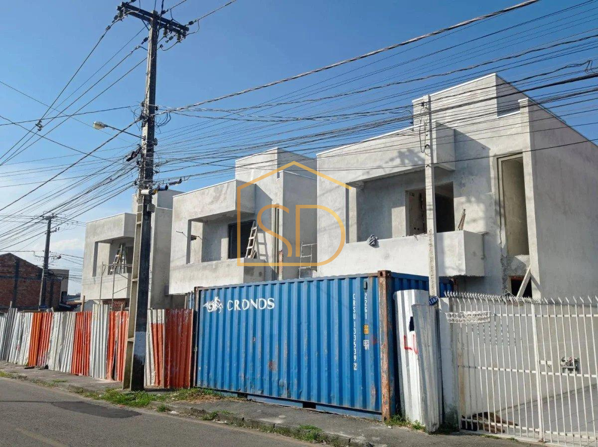 Maravilhoso Sobrado Novo, 122,21m², à venda em São José dos Pinhais, Parque da Fonte - Solange Delfim Consultora de Imóveis