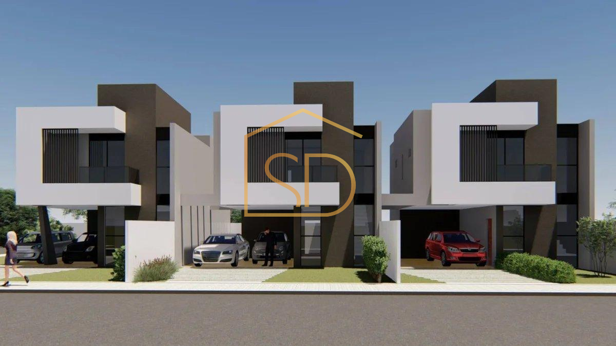 Maravilhoso Sobrado Novo, 122,21m², à venda em São José dos Pinhais, Parque da Fonte - Solange Delfim Consultora de Imóveis