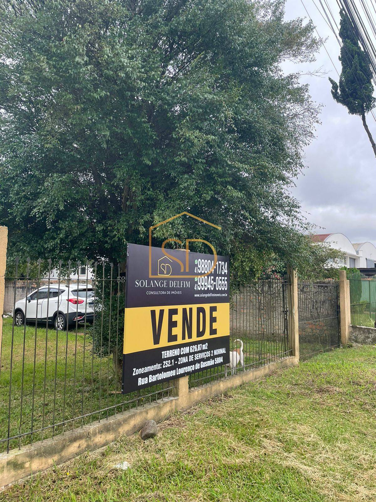 Maravilhoso Terreno ZS2.1 com 626,87m², à venda em Curitiba, Boqueirão - Solange Delfim Consultora de Imóveis