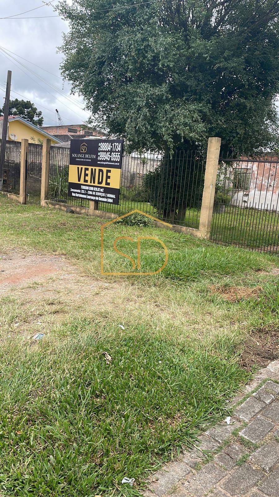 Maravilhoso Terreno ZS2.1 com 626,87m², à venda em Curitiba, Boqueirão - Solange Delfim Consultora de Imóveis