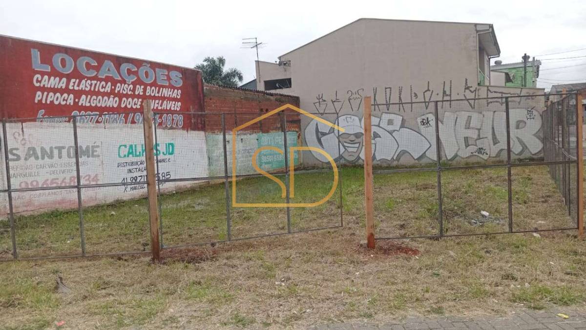 Oportunidade Terreno com 205,21m² ,de esquina com alvará de construção aprovado para lojas, à venda no Tatuquara em Curitiba - Solange Delfim Consultora de Imóveis