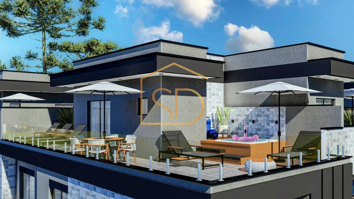 Lançamento Sobrado Triplex com 3 quartos 1 suíte, 136m², à venda em Curitiba, Cajuru - Solange Delfim Consultora de Imóveis