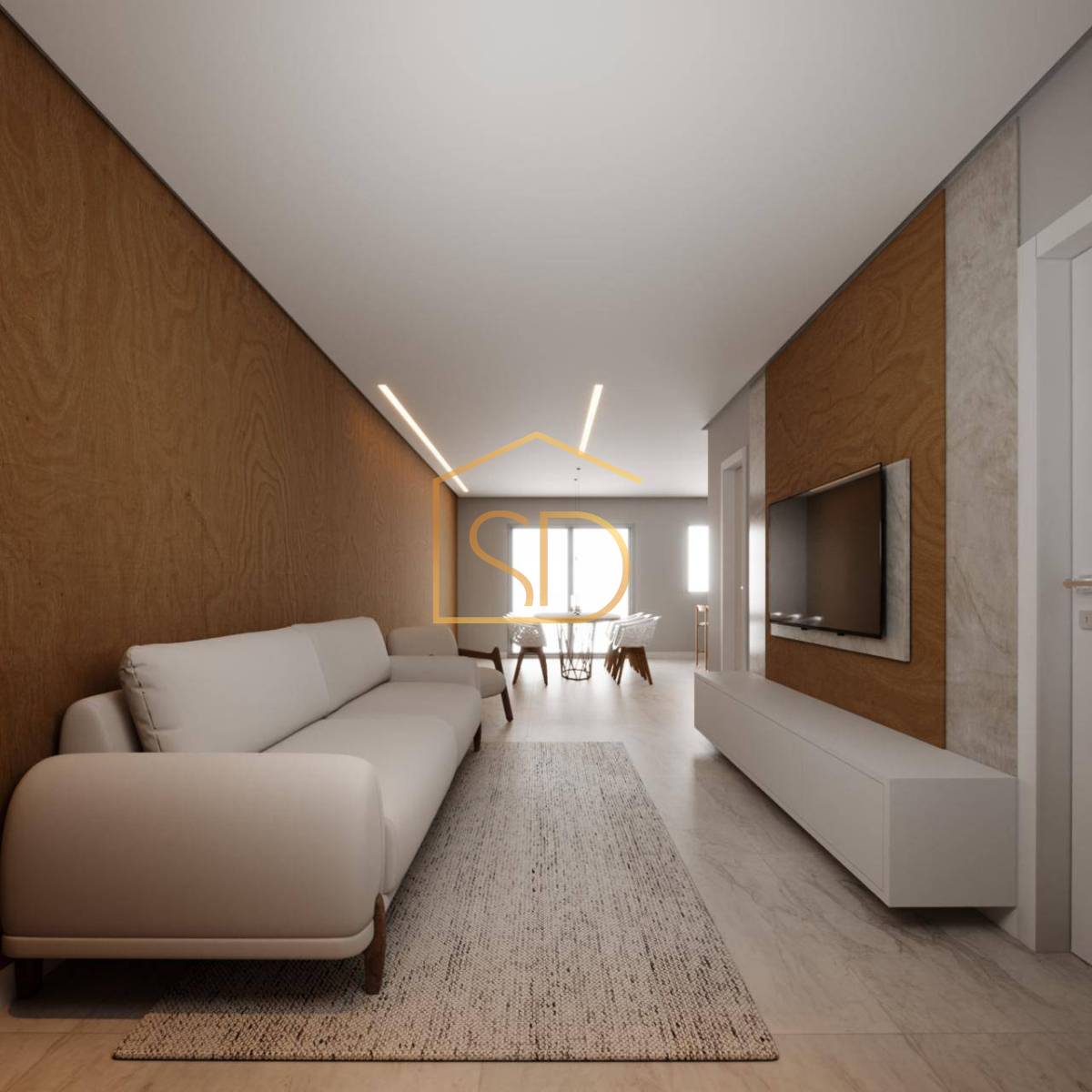 Sobrado à venda, no Brisas de São Gabriel II,  em São José dos Pinhais, Cruzeiro, com 3 quartos, 117m² - Solange Delfim Consultora de Imóveis