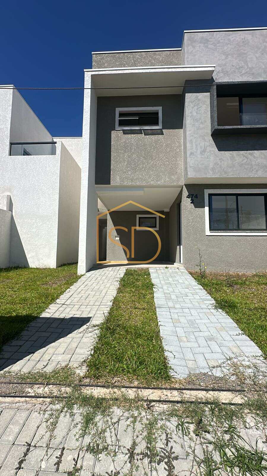 Sobrado Novo - Ultima Unidade com 3 quartos 1 suíte, à venda em São José dos Pinhais, Cruzeiro - Solange Delfim Consultora de Imóveis