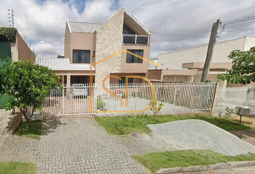Moderno Sobrado Triplex com 4 quartos 1 suíte máster , 304,58m², à venda em São José dos Pinhais, Aristocrata - Solange Delfim Consultora de Imóveis