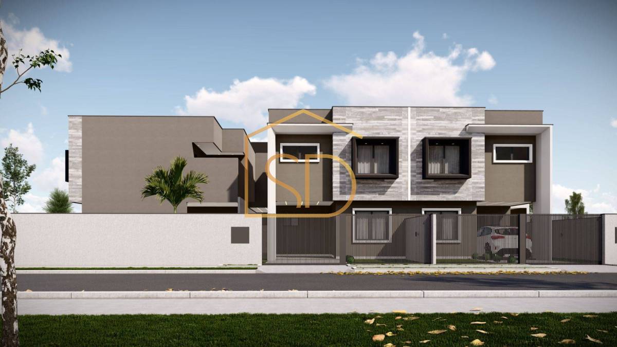 Sobrados Novos com 3 quartos 1 suíte, à venda em São José dos Pinhais, Cruzeiro - Solange Delfim Consultora de Imóveis