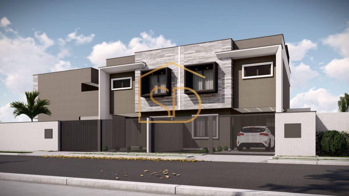 Sobrados Novos com 3 quartos 1 suíte, à venda em São José dos Pinhais, Cruzeiro - Solange Delfim Consultora de Imóveis