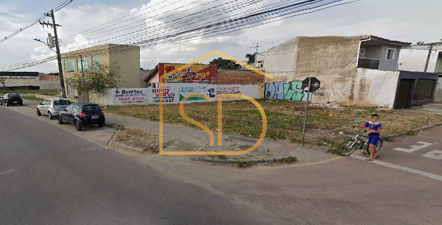 Oportunidade Terreno com 205,21m² ,de esquina com alvará de construção aprovado para lojas, à venda no Tatuquara em Curitiba - Solange Delfim Consultora de Imóveis